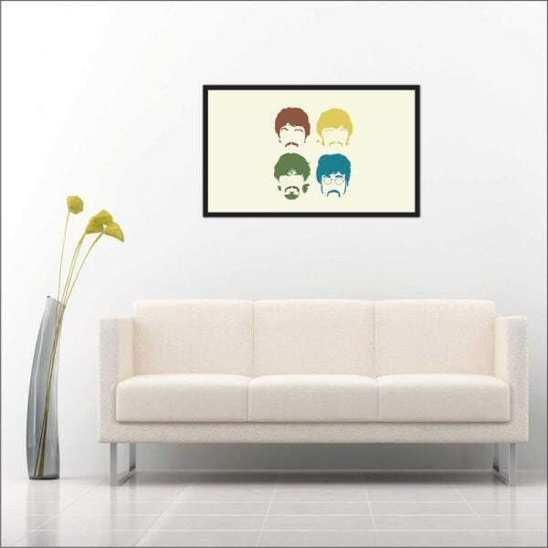 Quadro Decorativo Bandas Músicas The Beatles - 2