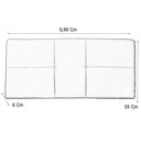 Ver imagem 3 de Cabeceira Painel Solteiro 90 Cm Poliana Suede Rose