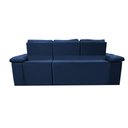 Ver imagem 6 de Sofa Itália 2,60 Mts Retrátil e Reclinavel Tecido Suede Azul - Cama InBox