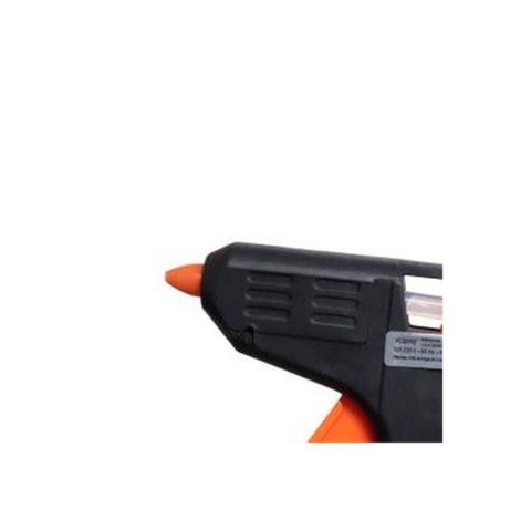 Pistola de Cola Quente Pequena 10W Bivolt 127V-220V Bastão 7mm Preto Etilux