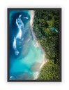 Ver imagem 1 de Quadro Decorativo Paisagens Variadas Moldura Preta Mod 27
