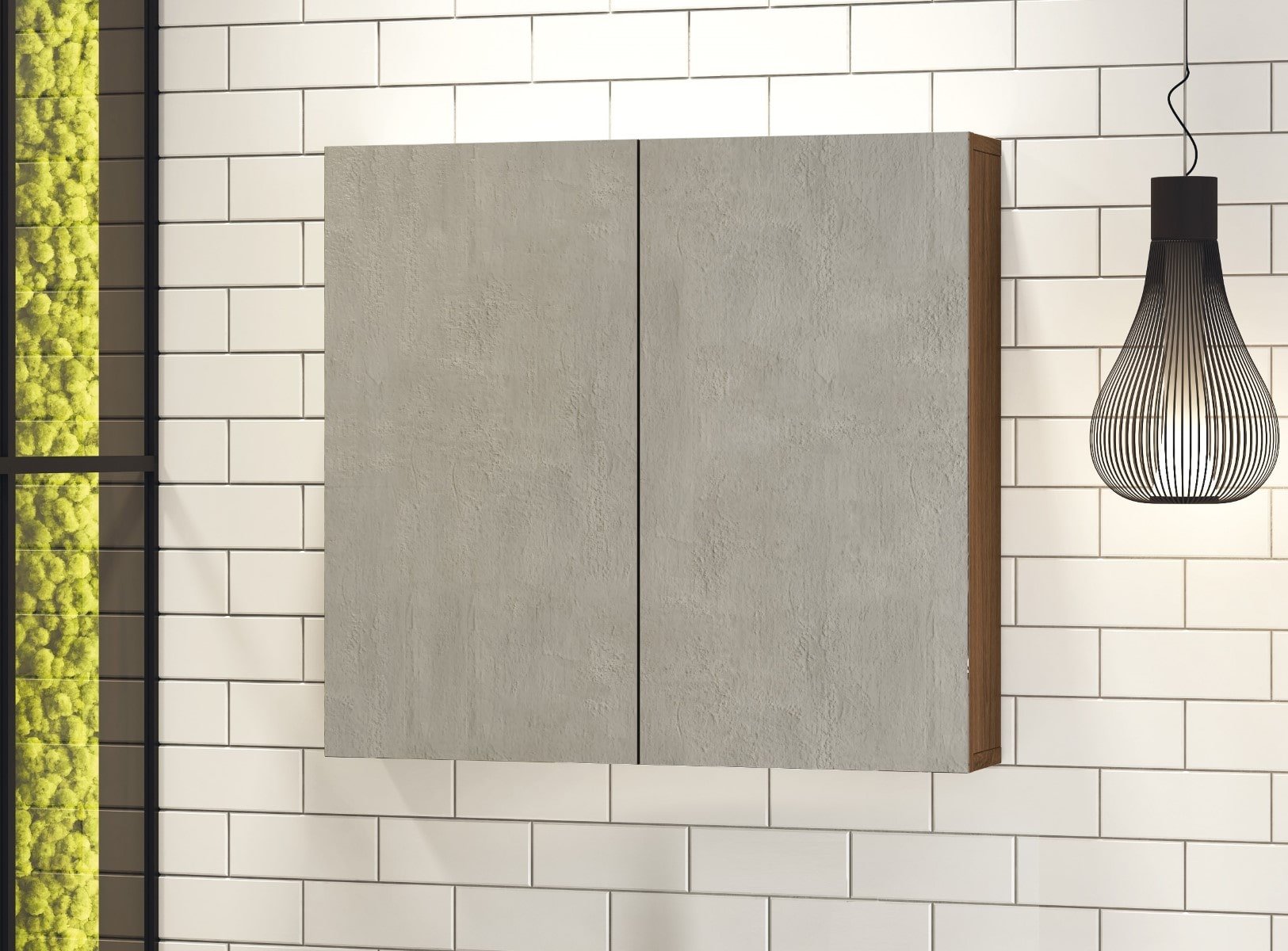 Ver imagem 1 de Espelheira Life Para Banheiro 60 Freijó