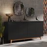Buffet 4 Portas Flow:preto - 1