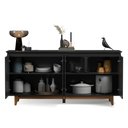 Ver imagem 4 de Buffet 4 Portas Flow:preto