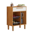 Ver imagem 3 de Fruteira 1 Porta e 1 Gaveta Lorena Kaiki Móveis - Nature/off