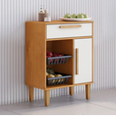 Ver imagem 1 de Fruteira 1 Porta e 1 Gaveta Lorena Kaiki Móveis - Nature/off