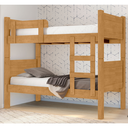 Ver imagem 1 de Cama Beliche Solteiro Toledo Naturalle