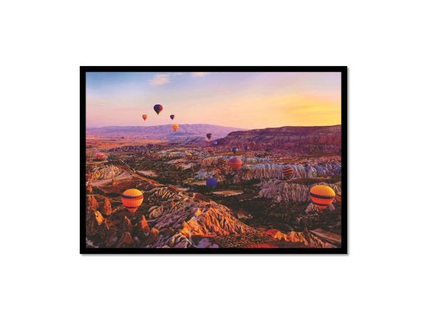 Quadro Pôster Emoldurado Decorativo 70x50cm - 1