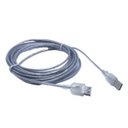 Ver imagem 2 de Cabo Extensão Usb 2.0 a Macho X Femea 5m Cristal Kit 3 Pçs