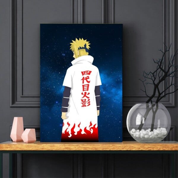 Quadro Decorativo Naruto - Minato Quarto Hokage 23x33cm