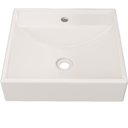 Ver imagem 2 de Cuba de Apoio Quadrada para Banheiro Lavabo C01 Q39w Bege