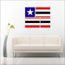 Quadro Bandeira Estado Maranhão Mosaico 4 Peças Moldura - 4
