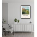 Ver imagem 2 de Quadro Decorativo Monet The Fisherman's House - 70x50cm:moldura Branca