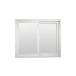 Janela de correr PVC 120x120 2F Branca - 1