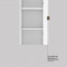 Armario Multiuso 1p Reflex Ii - Nanda Decor:branco - 7