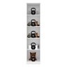 Armario Multiuso 1p Reflex Ii - Nanda Decor:branco - 5