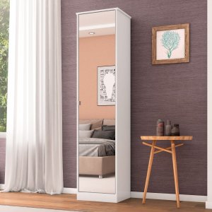 Armario Multiuso 1p Reflex Ii - Nanda Decor:branco