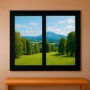 Ver mais imagens de Janela Correr 2 Folhas Vidro 1,50x1,00m Vidro Temperado 6mm Fábrica do Alumínio