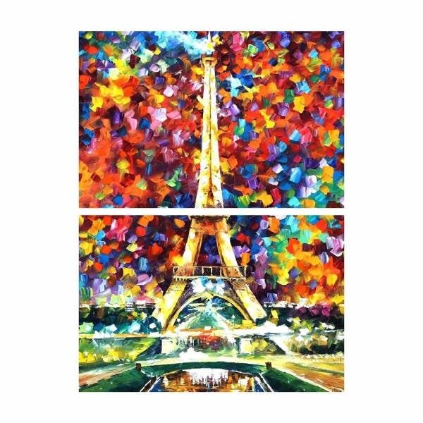 Quadro Decorativo Paris Torre Eiffel Moderno Para Corredor - 4