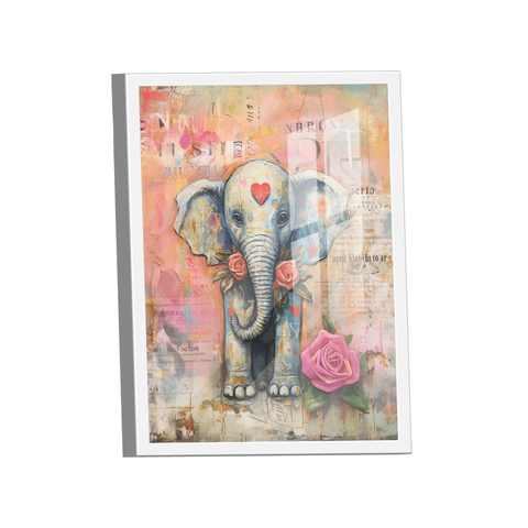 Quadro Elephant Love -- BR ARTES