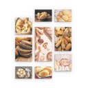 Ver imagem 1 de Kit Conjunto 9 Quadros Para Padeiro Padaria