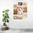 Ver imagem 7 de Kit Conjunto 9 Quadros Para Padeiro Padaria