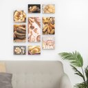 Ver imagem 2 de Kit Conjunto 9 Quadros Para Padeiro Padaria