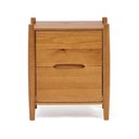 Ver imagem 4 de Mesa de Cabeceira com 2 Gavetas Madeira Maciça Baru CabeCasa MadeiraOriginals Marrom/Cacau