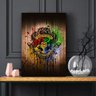 Quadro Harry Potter Hogwarts decorativo Tela de Tecido - 1