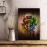 Quadro Harry Potter Hogwarts decorativo Tela de Tecido - 3