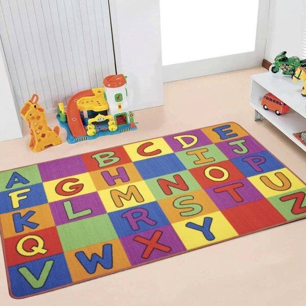 Tapete para Quarto Infantil Boucle Niazitex 50cmx90cm - 2