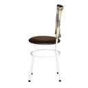 Ver imagem 2 de 4 Cadeiras para Mesa Branca Hawai Cappuccino Premium Cor:marrom