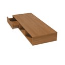Ver mais imagens de Nicho Modulado Flexível com 1 Gaveta 130cm Linha Liga Marrom Canela