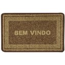 Ver imagem 1 de Tapete de Porta Bouclê Bem Vindo Niazitex 40cmx60cm
