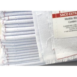 Saco Alvejado Apucarana 80x110 Aberto - 25 Unidades - 4