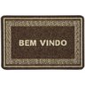 Tapete de Porta Bouclê Bem Vindo Niazitex 40cmx60cm - 1