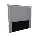 Ver imagem 1 de Cabeceira Cama Box Solteiro 90 Cm Garden Linho Cinza S04 - D'Rossi