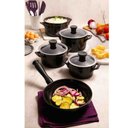 Ver imagem 3 de Caçarola de Cerâmica Clear 16 Cm 1,5 L Preto Ceraflame