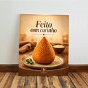 Ver imagem 3 de Kit 3 Quadro Decorativo Lanchonete Padaria Salgado Luxo Moderno 40x28cm