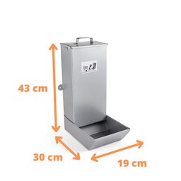 Comedouro para Cão Automático em Chapa Galvanizada Olibox - 2