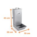 Ver imagem 2 de Comedouro para Cão Automático em Chapa Galvanizada Olibox