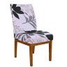 Kits 2 Capa Cadeira Jantar em Tecido Exclusivo Modern Floral - 1