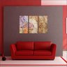 Quadro Moeda Dinheiro Finanças Decorações Com 3 Peças - 2