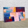 Quadro Artístico Abstrato Estilo Pintura Tela em Tecido 60x40 - 1