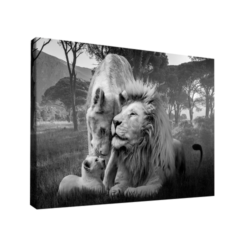 Quadro Família Fabulosa -- BR ARTES Grande 118x78