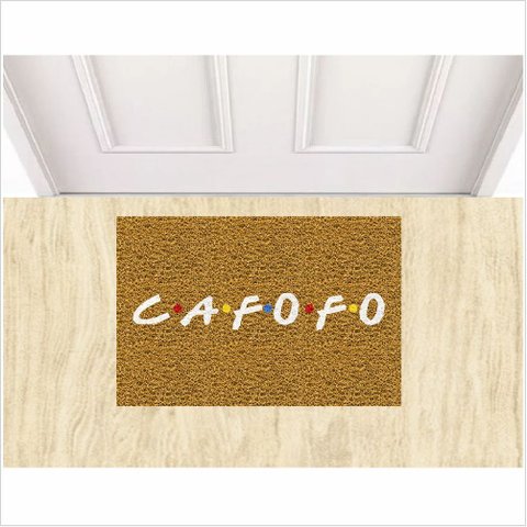 Tapete Antiderrapante Cafofo Casa 0,60 X 0,40 Cm