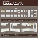 Ver imagem 4 de Balcão de Cozinha Agata 2 Portas MDP 80cm Branco Madesa