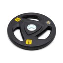 Ver imagem 1 de Anilha Vulcanizada Olímpica 5kg Ahead Sports Preto