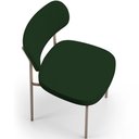 Ver imagem 5 de Cadeira Decorativa Sala de Jantar Melina Base Arena L02 Suede Verde Musgo - Lyam Decor