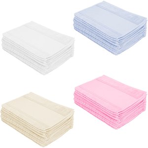 Kit 12 Peças Toalha de Lavabo Para Pintar e Bordar Aveludada Artesanalle Ponto Russo Dohler